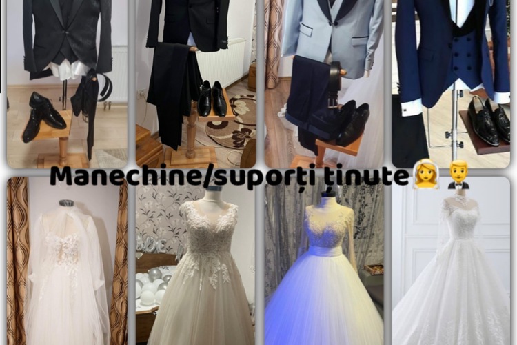 Manechine pentru rochie de mireasa/costum mire
