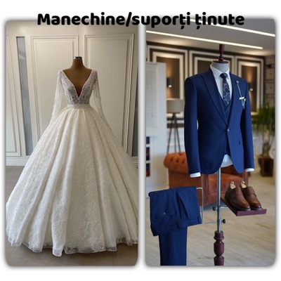 Manechine pentru rochie de mireasa/costum mire