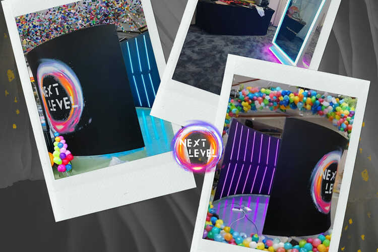 Next level - oglinda magica & Videobooth 360 Enclosure